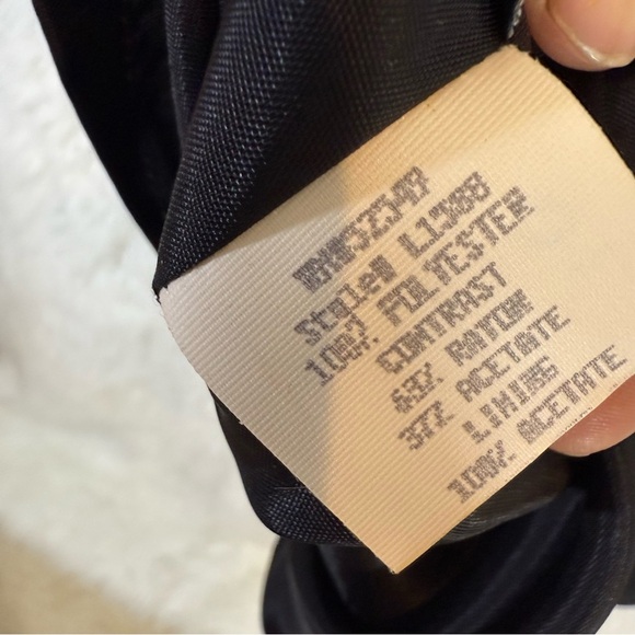 Vintage Laundry by Shelli Segal satin matte striped strapless dress - Picture 6 of 6